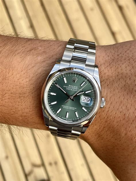 datejust 36 rolex green|rolex 2022 release datejust 36.